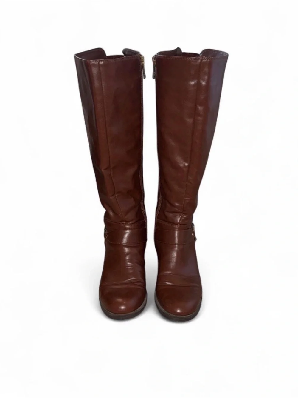 Tommy Hilfiger Brown Geneo fashion riding boot Size 7.5 women’s